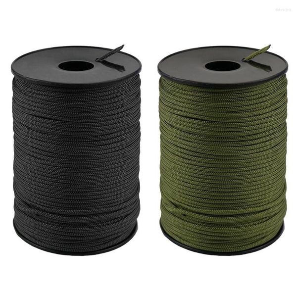 Gadgets de plein air 100M norme militaire 5-Core Paracord Corde 3mm de diamètre Parachute Cordon Survie Parapluie Tente Lanière Sangle