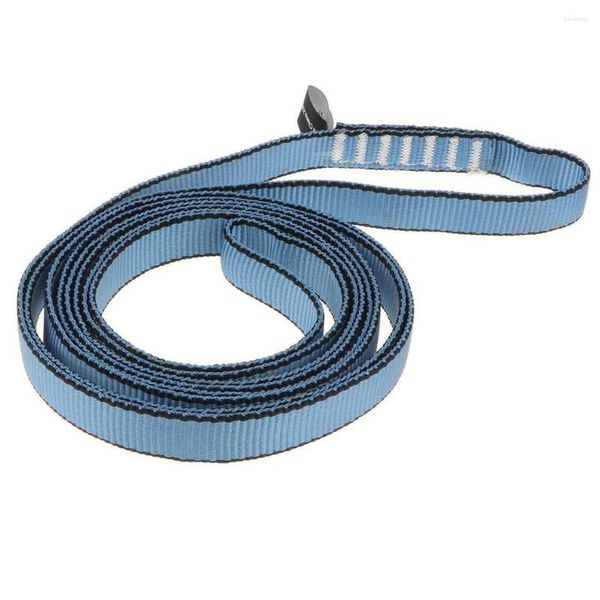 Gadgets d'extérieur 2x 20mm Sangle Sling Runner 23KN pour boucle d'escalade Sécurité légère Protection contre les chutes Cordon utilitaire Cordon