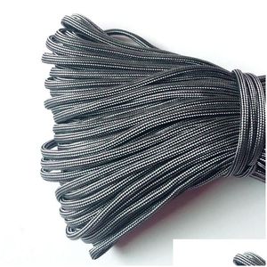 Gadgets de plein air 37 couleurs Paracord 550 corde Type III 7 Stand 100Ft 100 mètres Kit de survie de corde de parachute en gros 230815 Drop Delive OTC95