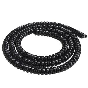 Gadgets para exteriores 6 PC 1M EBike Cable Pipe Protection Espiral Wrap Winding Wire Protector Cover Tube Black para Scooter Motocicleta 230612