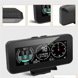 Outdoorgadgets Cam-activiteiten Auto Kompas Snelheidsmeter Gps Digitale hellingsmeter Offroad-accessoires Drop Delivery Dhvun