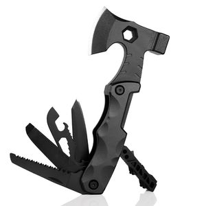 Gadgets de plein air Accessoires de hache de camping Multitool Survie Multi Knife Gear Multi Tool pour la chasse Randonnée Gaine durable Multi fonction Livraison gratuite