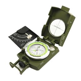 Buitengadgets kompas camo voor wandellensatische waarneming waterdichte duurzame inclinometer camping geologie -activiteiten varen