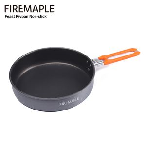 Gadgets d'extérieur Fire Maple Feast Poêle de camping antiadhésive Poêle de randonnée en plein air Batterie de cuisine légère sans bâton 0,9 L 262G 230919