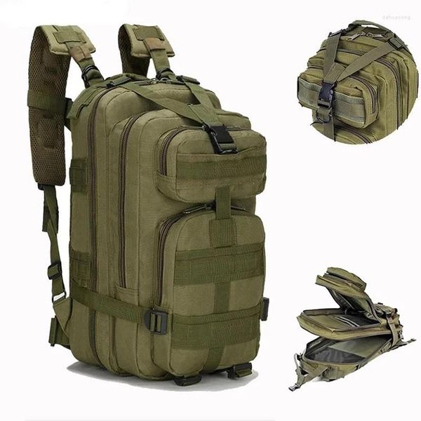 Gadgets de plein air hommes 20-25L sac à dos tactique militaire étanche Molle randonnée Sport voyage sac Trekking Camping armée