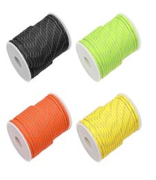 Gadgets al aire libre Paracord militar 100M 50M 7 hilos 4mm Cordón de paracaídas Accesorios para acampar Equipo de supervivencia Pulsera DIY Tienda Ro6101783