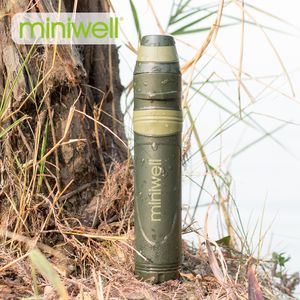 Outdoor Gadgets Miniwell L600 équipement de filtre à eau portable de survie pris lors d'un voyage en plein air 230726