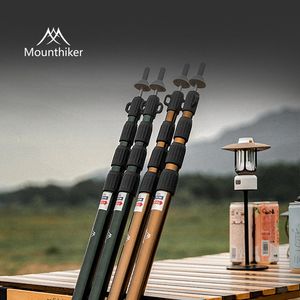 Gadgets de plein air MOUNTAINHIKER tige de support de tente réglable abri de plage bâche auvent pôle en alliage d'aluminium accessoires de pôle de tente pour tente de camping 230609