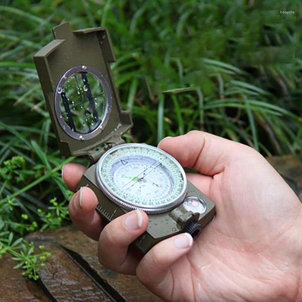 Gadgets d'extérieur Boussole multifonction Haute précision Équipement de survie Aiguille Véhicule Étanche Géologique Camping Lumineux Supervivencia