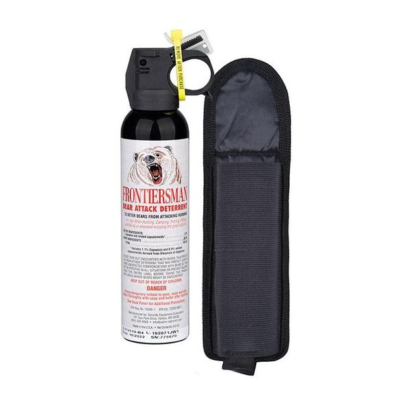 Gadgets de plein air Sabre Frontiersman 9 2 Oz Bear Spray avec étui de ceinture une livraison directe de boussole Sports de plein air Cam randonnée et Dhcsk