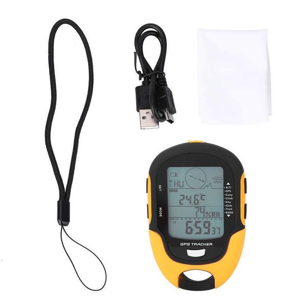 Gadgets para exteriores SUNROAD FR510 Receptor de navegación GPS de mano Altímetro digital portátil Barómetro Brújula Camping Senderismo Herramientas 230617