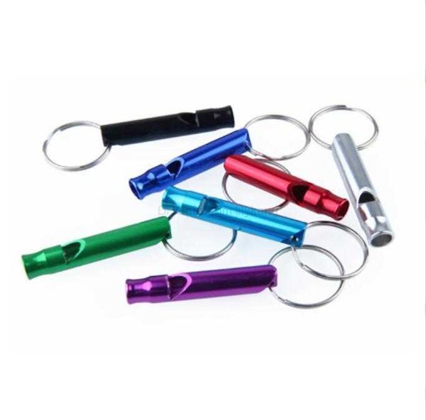 Gadgets de plein air survie haute fréquence sifflet chaud mini outil EDC kit de sifflet d'urgence randonnée camping sauvetage sifflets en alliage d'aluminium Alkingline