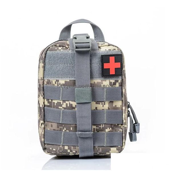 Gadgets de plein air Trousse de premiers secours tactique Sac vide Emt Pochette d'urgence médicale Molle Compact Ifak pour l'escalade à domicile Livraison directe Spor DHFCH