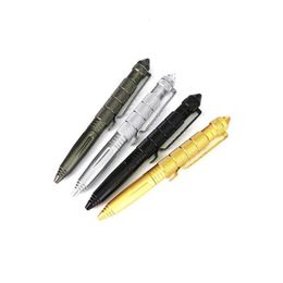 Gadgets extérieurs Stylo tactique Mtifunction Self Defense Alliage d'aluminium Briseur de verre d'urgence Edc Security Survival Tool Drop Deliver Dhcxu