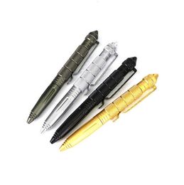 Outdoor Gadgets Tactische Pen Multifunctionele Zelfverdediging Aluminium Emergency Glasbreker Outdoor EDC Security Survival Tool