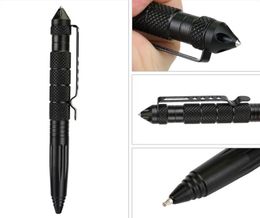 Outdoor Gadgets Tactical Pen Multifunctionele zelfverdediging Aluminium Aluminium Aluminium Aluminium Emergency Glass Breaker Tool