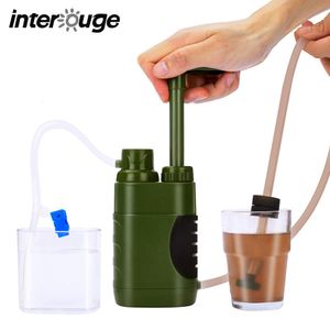 Purificateur de système de filtration de paille de filtre à eau de gadgets extérieurs pour la préparation familiale équipement de camping randonnée d'urgence 230701