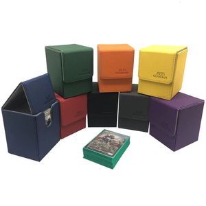 Activités de jeux de plein air AEGIS GUARDIAN Étui à cartes à chargement par le haut Boîte de pont Mtg Yugioh Classeurs TCG 100 230928