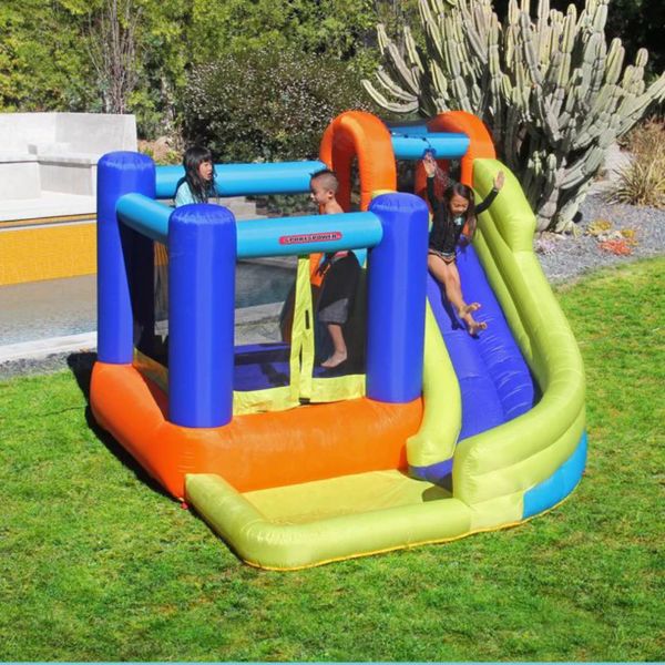 Activités de jeux de plein air My First Jump n' Water Slide avec Bounce House Blower inclus 230615