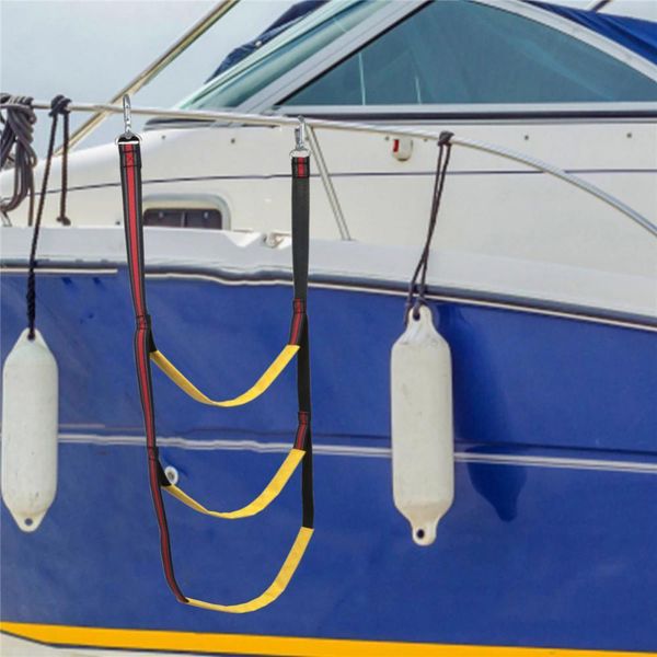 Activités de jeux de plein air Échelle d'embarquement pour bateau gonflable portatif Wakeboard Yacht Equipment fit kayak canot à moteur Canoein 2 230615