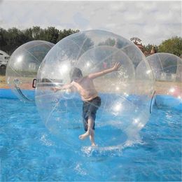 Jeux en plein air Prix d'usine Priflable Water Walking Ball PVC Touet pour les jeux de piscine Balles colorées