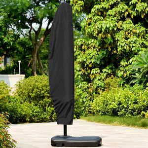 Couvercle de parapluie de patio de jardin extérieur Couverture de protection étanche pour le jardin extérieur Banana Cardinver Parasol Umbrella avec zippe