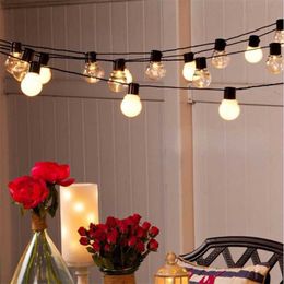 Outdoor Garland Street LED Bulb Energie String Light als Kerst Decoratie Lamp voor Home Indoor Vakantie Verlichting 211104