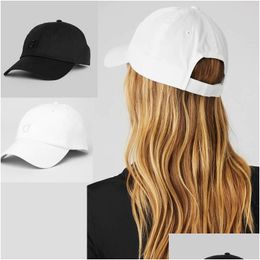 Chapeaux extérieurs al yoga camionneur hors service camionneur de baseball Coton broder hard top man and women décontracter la protection du soleil de vacances hatte uv res dhwu0