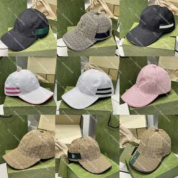 Cappelli da esterno Cappellini da baseball Cappellini da strada di alta qualità Designer g Cappelli da baseball Cappellini sportivi da donna per uomo 12 colori Cappellino per coppia Casquette Cappello aderente regolabile