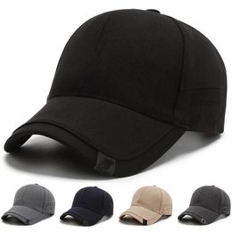 Sombreros al aire libre gorra de béisbol para hombres gorra de Golf de algodón Otoño Invierno protector solar papá sombrero camionero gorras de alta calidad para hombres 231007