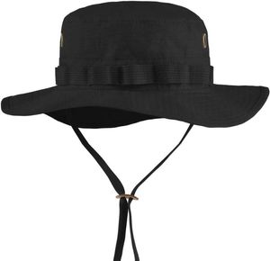 Chapeaux de plein air pêche seau chapeau hommes femmes Boonie UV Protection Camouflage casquette tactique soleil