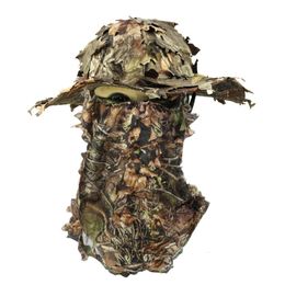 Outdoor hoeden jagen vissen hoed heren buiten tactische militaire camouflage jungle balaclava masker airsoft tactische wandelhoed 230506