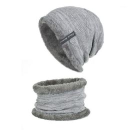 Chapeaux d'extérieur coupe-vent, ensemble écharpe, pêche, doux pour voyager, cyclisme, laine Durable, casquette pour hommes, hiver et automne