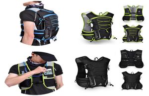 Randonnée extérieure Camping Cycling Running Hydratation Packs Sac à dos Saclet de sport sac d'eau Pack Offroad Marathon Light Breathable 5L R8198497