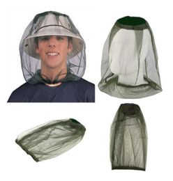 Randonnée extérieure Mosquito Net CARATIF CRÉATIVE CAMPING TEAUX Tête de voyage CAPS BLACHISH GREEN SIMPLE FORME FORME CHAPE TTA10825542510