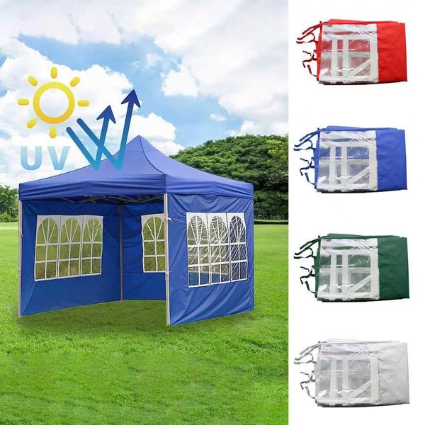 Randonnée extérieure Shelter solaire grand chiffon avec fenêtre auvent tarre étanche de camping imperméable Tarp Picnic Mat balcon Sunshade 240422