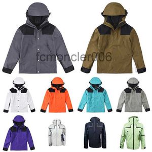 Veste d'extérieur à capuche pour hommes, coupe-vent et imperméable avec Badge classique North the Face, taille Xs à xxl 8SKY