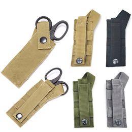 Outdoor Jacht Vissen Wandelen Tactische Tas Assault Combat Kit Pack Tactische Medische Schaar Trauma Shear Pouch NO17-501