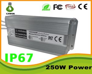 Transformateur d'alimentation en plein air IP7 110240V AC DC 12V 5A 10A 20A Adaptateur de pilote à lampe lumineuse LED4515120