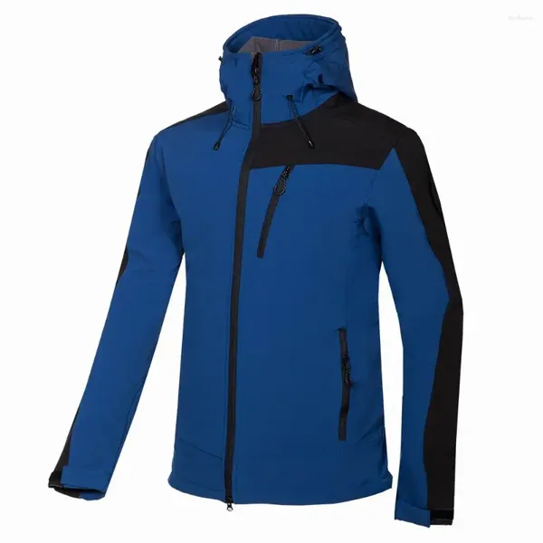 Chaquetas al aire libre senderismo chaqueta Softshell para hombre cortavientos impermeable hombre grueso abrigos de invierno Camping esquí 1720