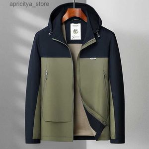 Outdoor Jackets Hoodies 2024 Nieuwe mode Alle mannen van middelbare leeftijd HANDELIJKE TRAND SON BESCHERMING ZON BESCHERMING JAUDE JADE MAAD ZON-BESCHRIFTENDE KLEDING KLECHT PUFKER JAAG L48