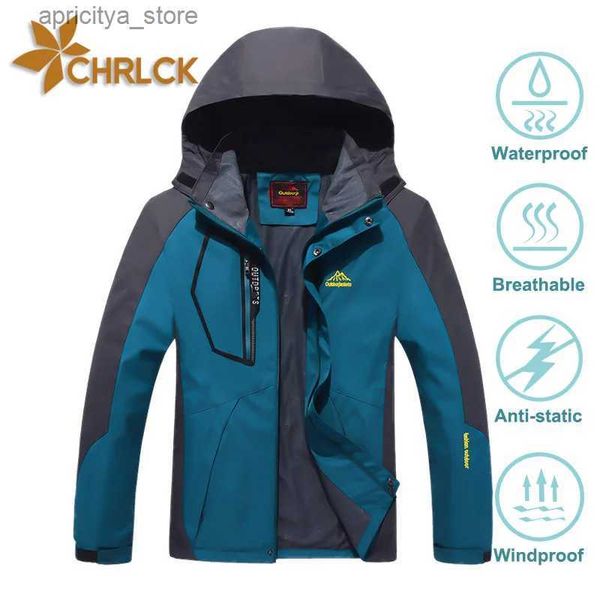 Chaquetas al aire libre sudaderas con capas de chaquetas para hombres chrlck para hombres impermeables