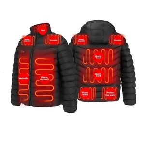 Vestes d'extérieur à capuche, veste chaude pour femmes, chaleur d'hiver, Thermostat Intelligent USB, imperméable, chaud, 231026