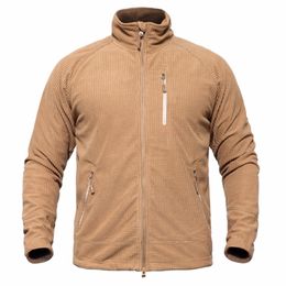 Vestes d'extérieur Sweat à capuche pour hommes veste polaire tactique Camping chasse escalade randonnée Trekking vêtements sport pull armée femmes salopette manteau 230926