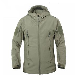 Outdoorjassen Hoodies Outdoor Waterdichte SoftShell-jas Jacht Windjack Ski-jas Wandelen Regen Kamperen Vissen Tactische Kleding Heren Dames 230907