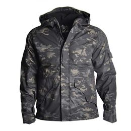 Chaquetas al aire libre Sudaderas con capucha Senderismo táctico G8 Hombres cálidos Invierno con capucha Cazadora de lana Ropa de caza Camuflaje Ejército Militar 220920