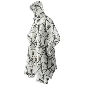 Outdoorjassen Heren Dames Multifunctionele regenjas Waterdichte regenkleding Regendichte poncho Unisex Voor kamperen Wandelen Bergbeklimmen