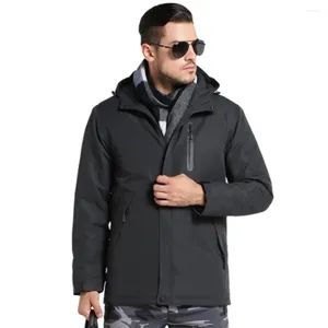 Vestes d'extérieur hommes femmes hiver épais USB chauffage coton imperméable coupe-vent randonnée Camping escalade ski manteaux