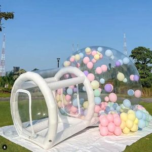 Maison à bulles gonflable pour enfants en plein air, dôme gonflable, tente à bulles, dôme transparent, maison de ballons gonflables, centre de fête