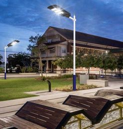 Outdoor Lantaarn Solar Sensor Lamp Led-straatverlichting 50W/100W/150W Solar wandlampen PIR Bewegingssensor Timing Lampen met afstandsbediening voor Plaza Garden Alkingline